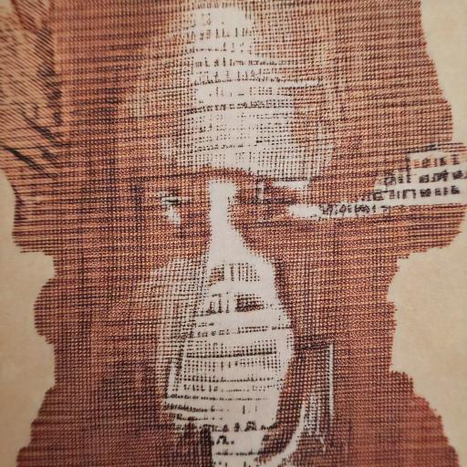 Line Printer art by Adobe Firefly